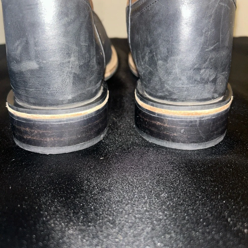Cody James Black and Brown Cowboy Boots Size 6 - Picture 7 of 12